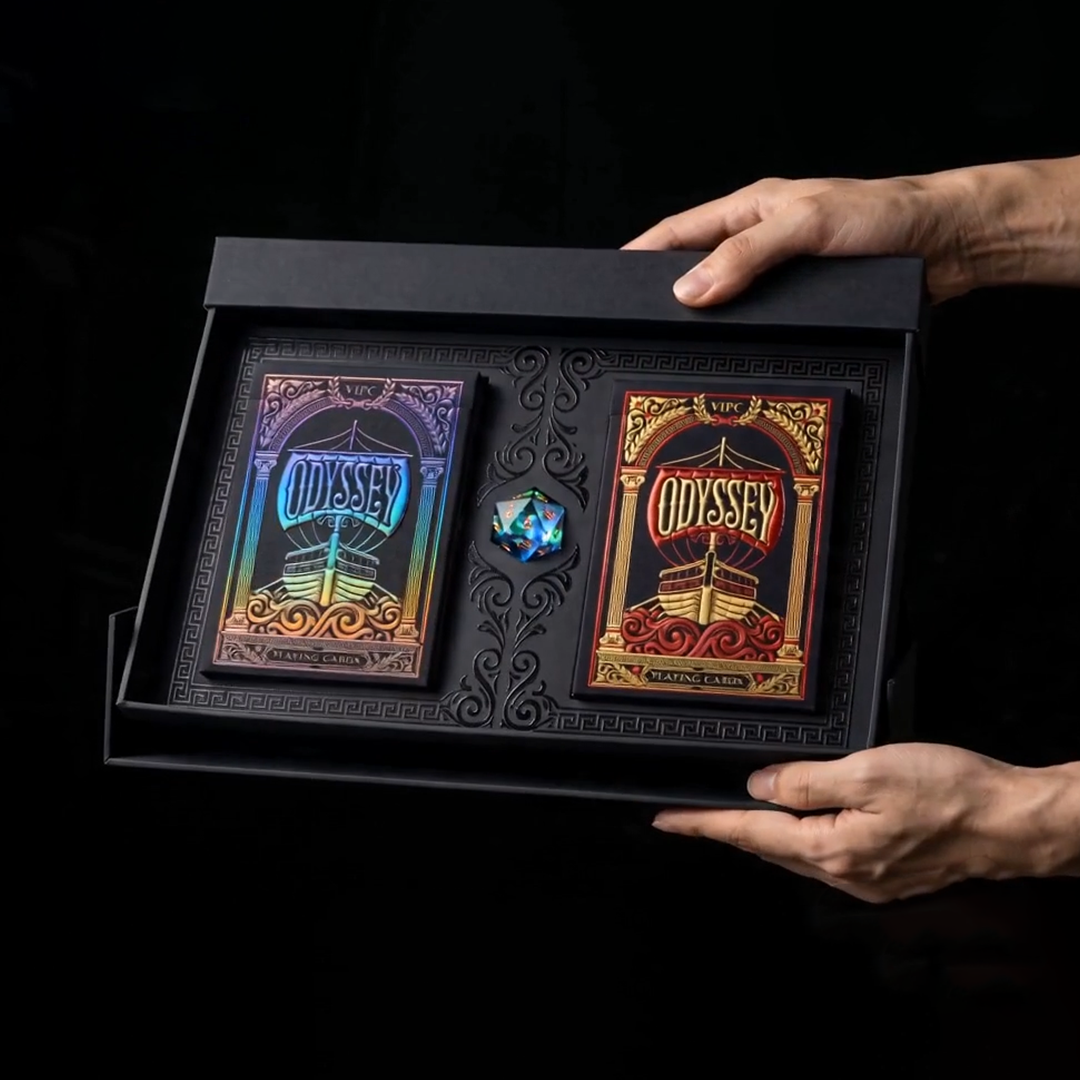 Lux Odyssey Gilded Playing Cards π