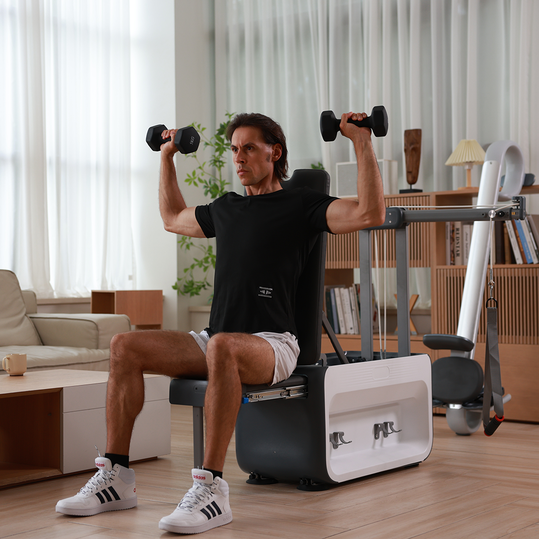 Compact Gym Bench & Equipment All In One