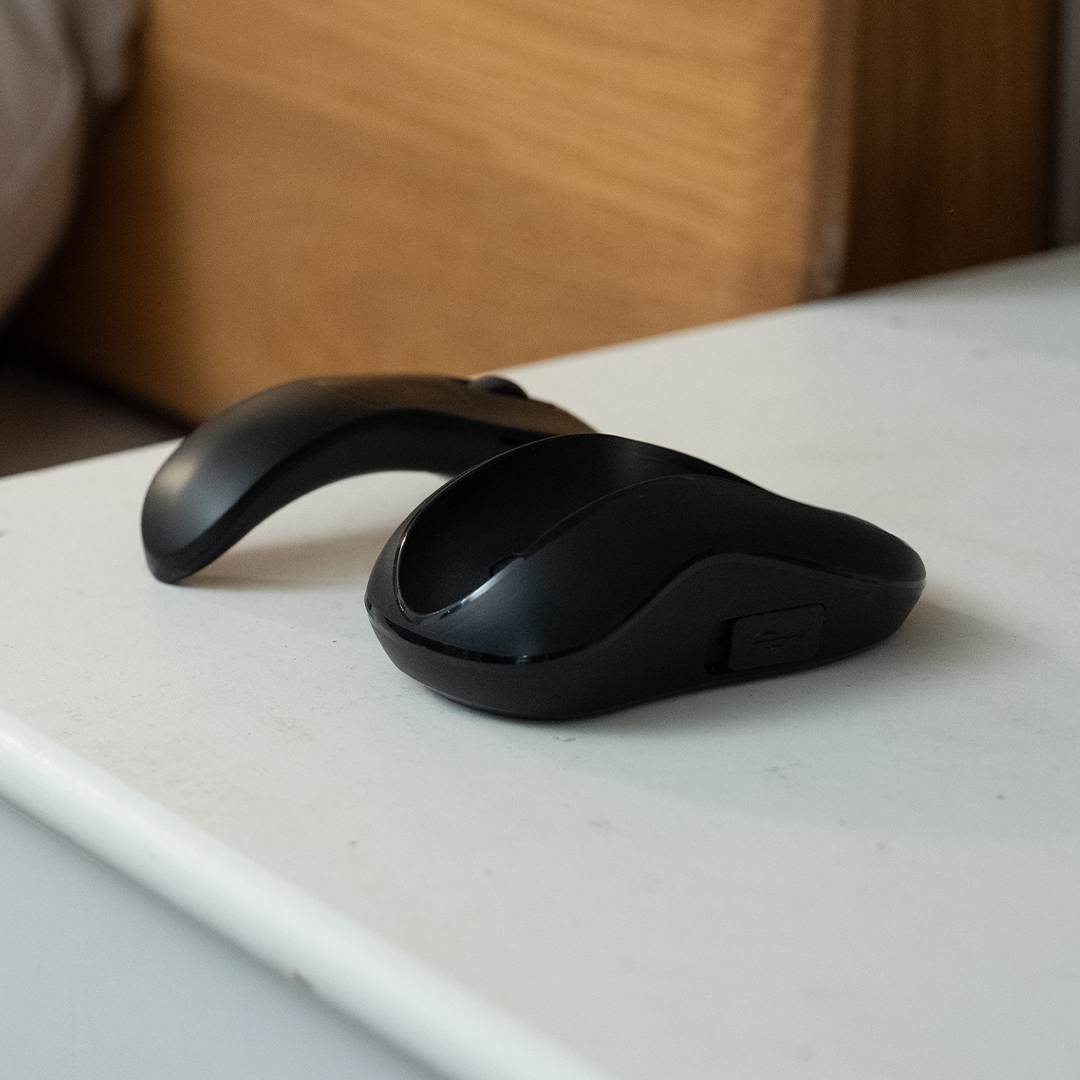 Ergonomic Mouse With Detachable Air Control