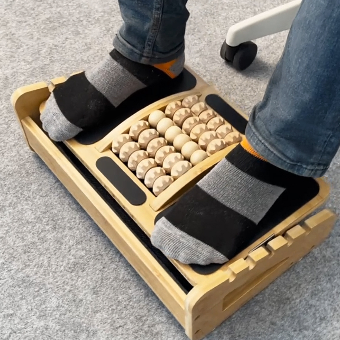 5-in-1 Dual-Surface Footrest