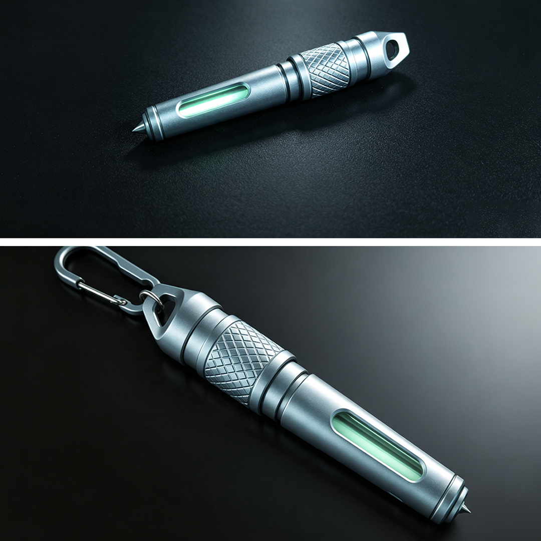 Quick-Release Titanium Tool With Tritium Glow