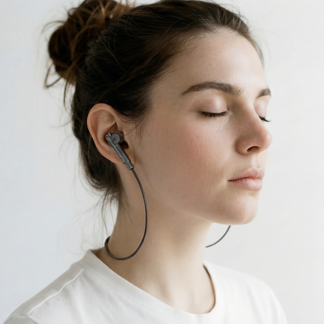 Magnetic TES Earbuds For Deep Wind-Down