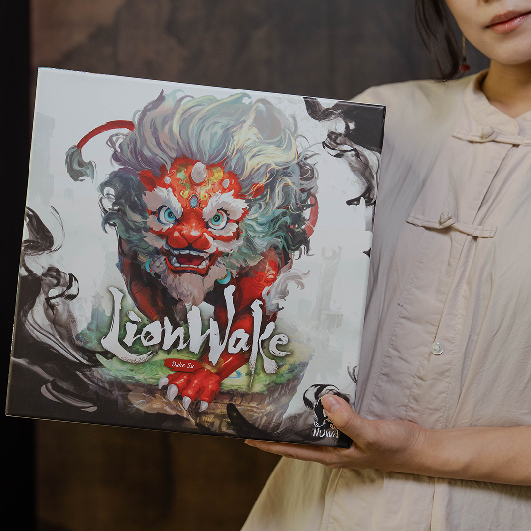 A Lion Dance-Inspired Strategy Board Game