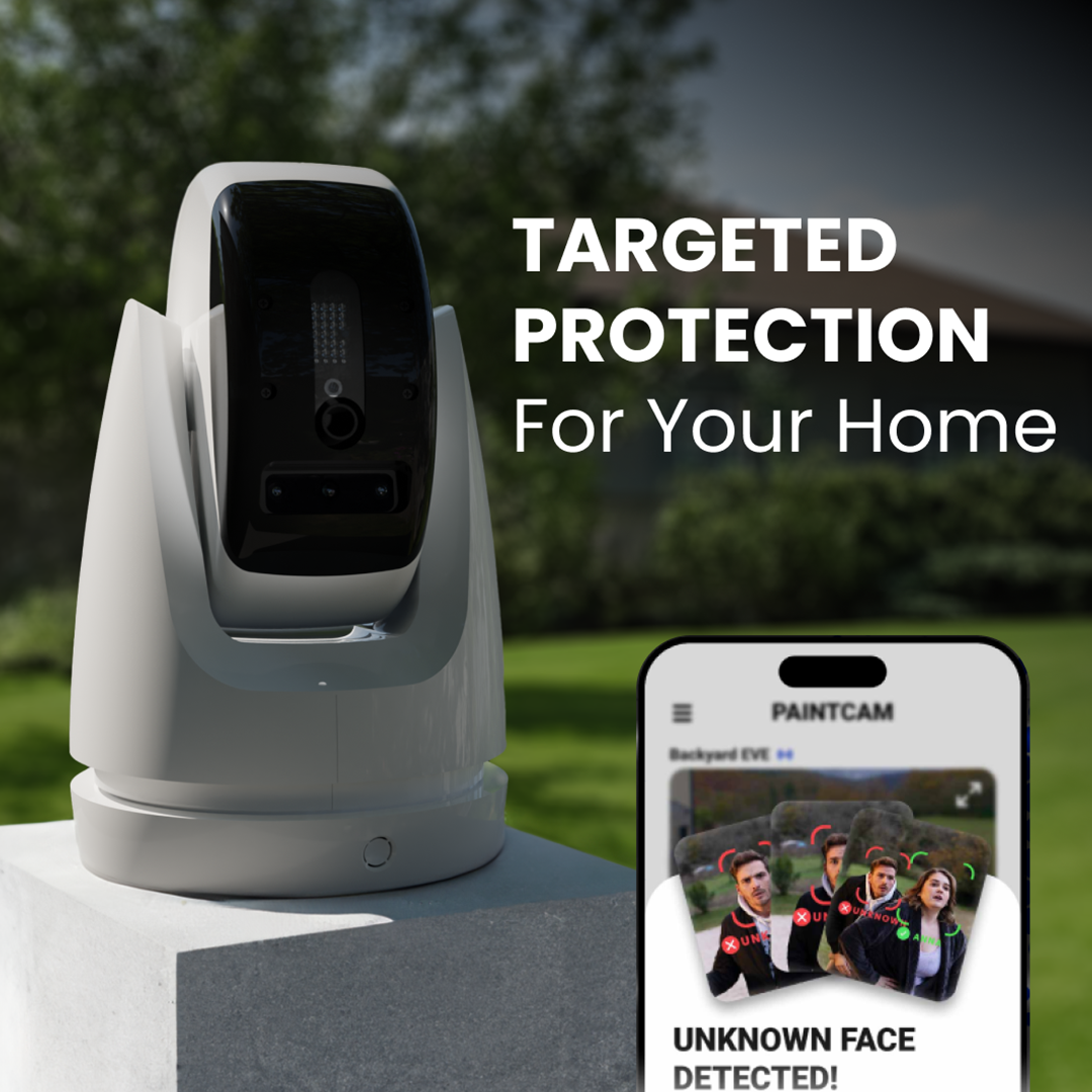 Face Recognition & Paintball-Firing Home Security
