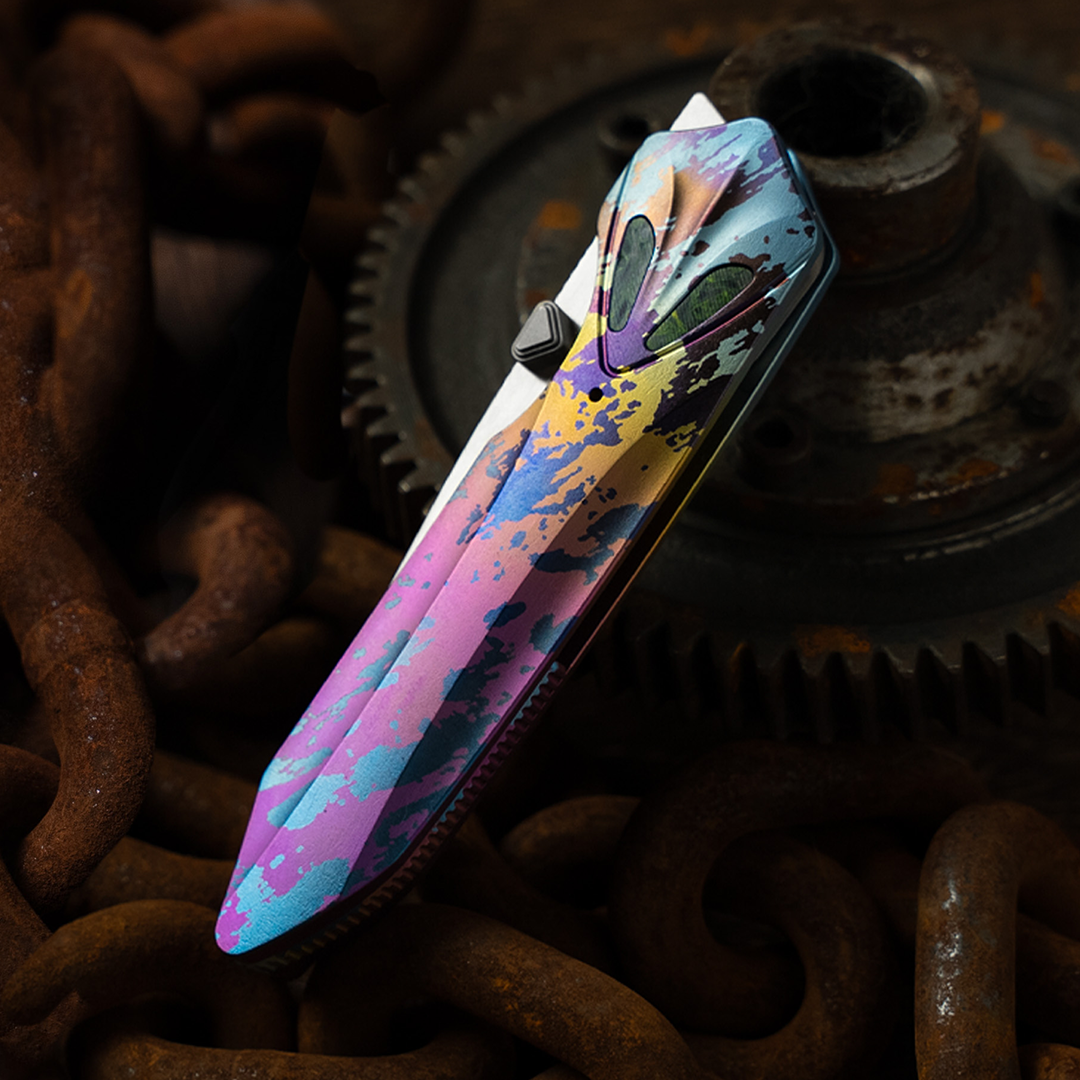 Colorful Titanium EDC Knife