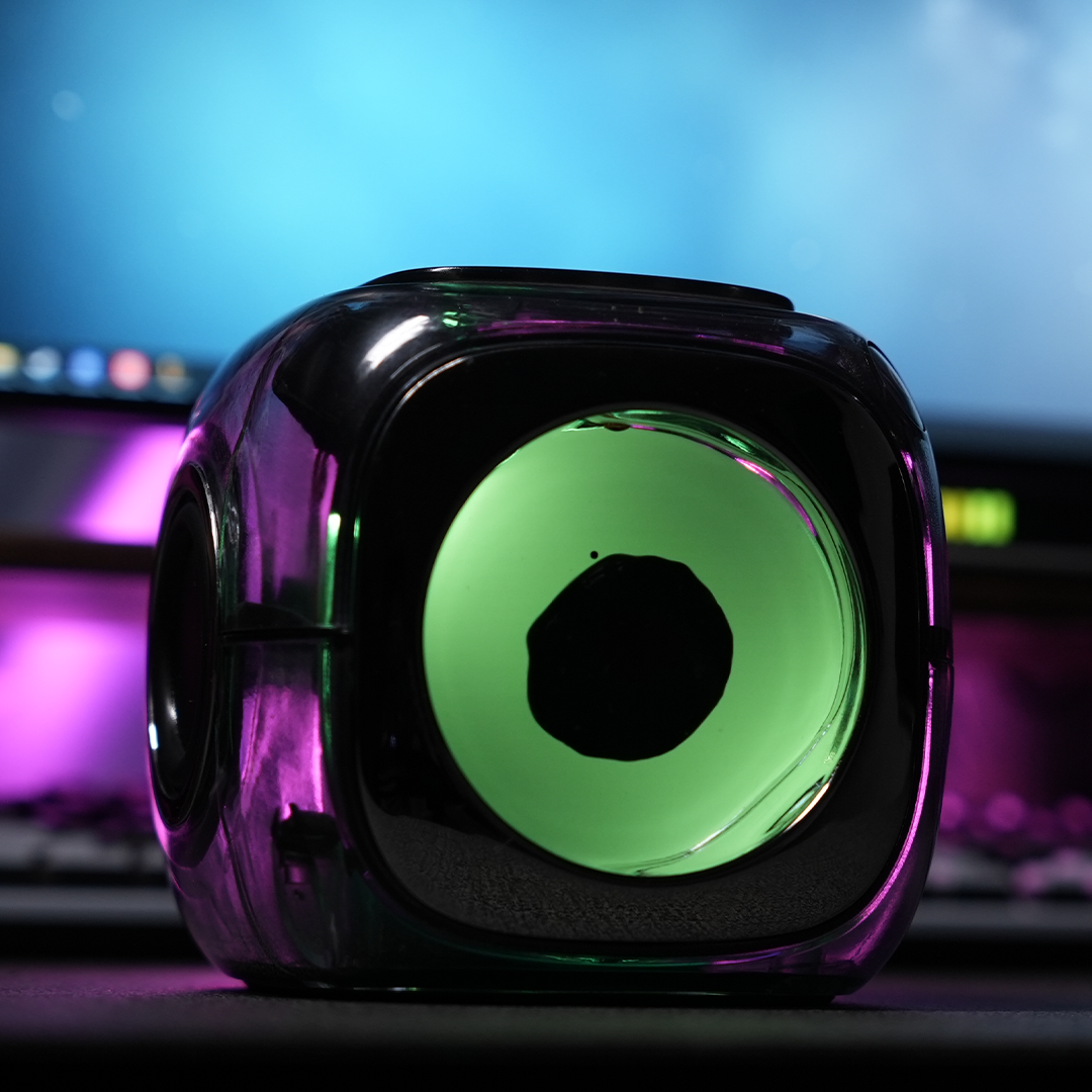 Ferrofluid Speaker With Real-Time Visuals