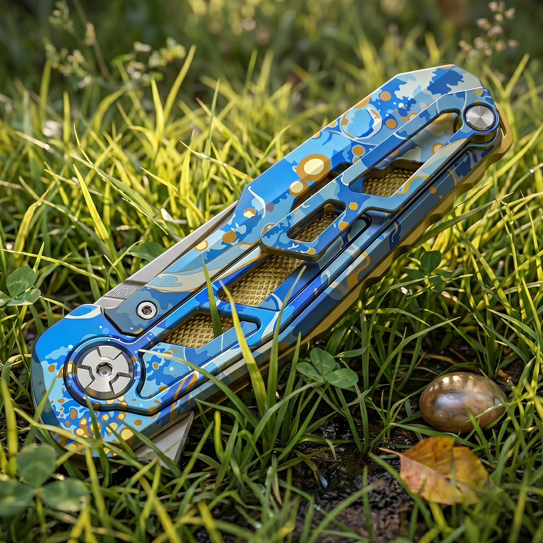 M390 Power Meets Starry Titanium