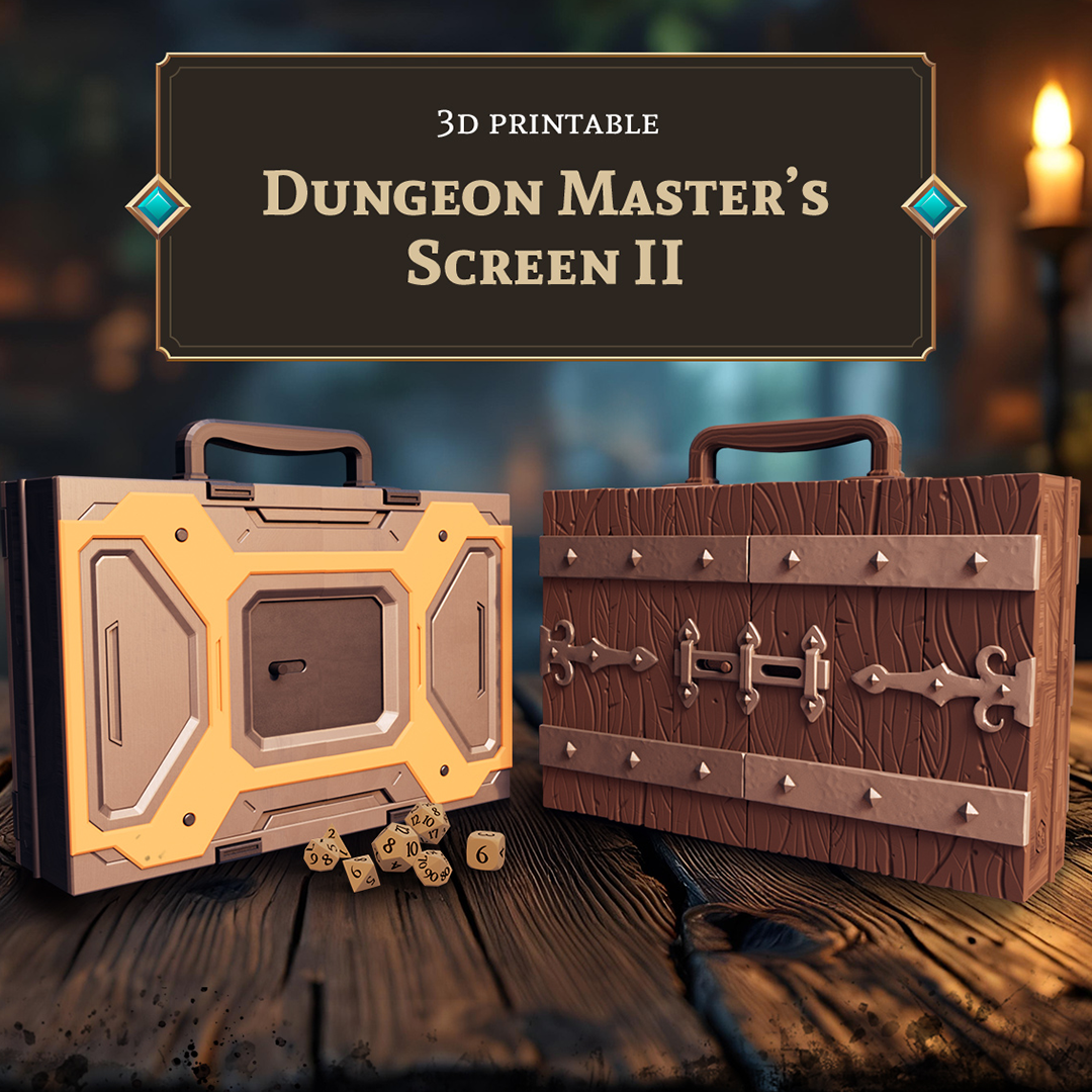 Modular 3D-Printable DM Screen