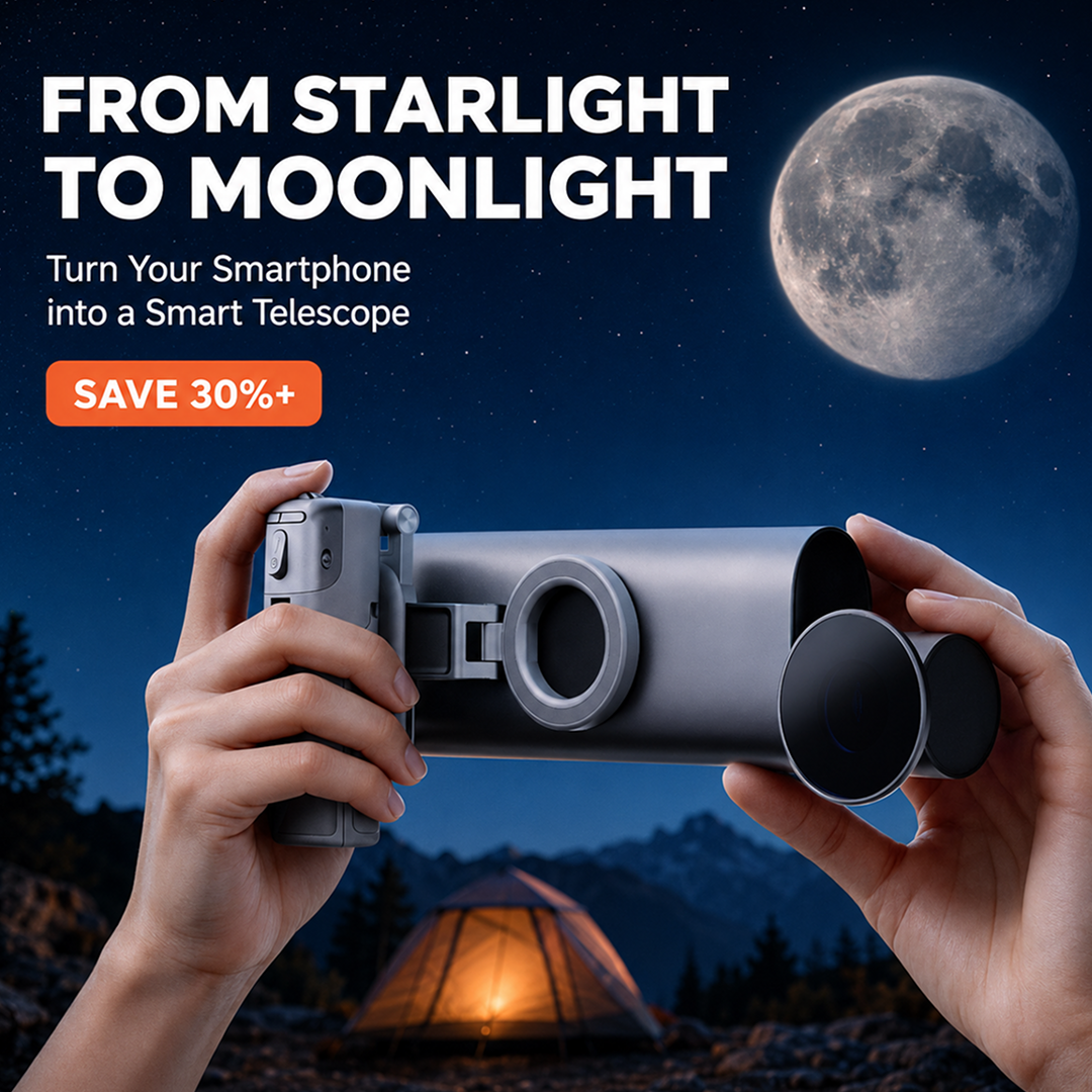 Smart Stargazing Scope With 24× Optical Magnification
