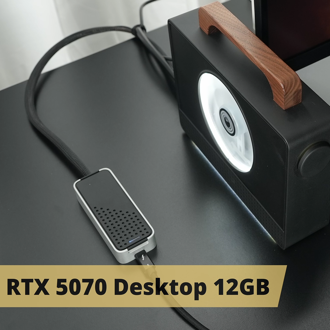Desktop-Class eGPU With TB5+OCuLink5