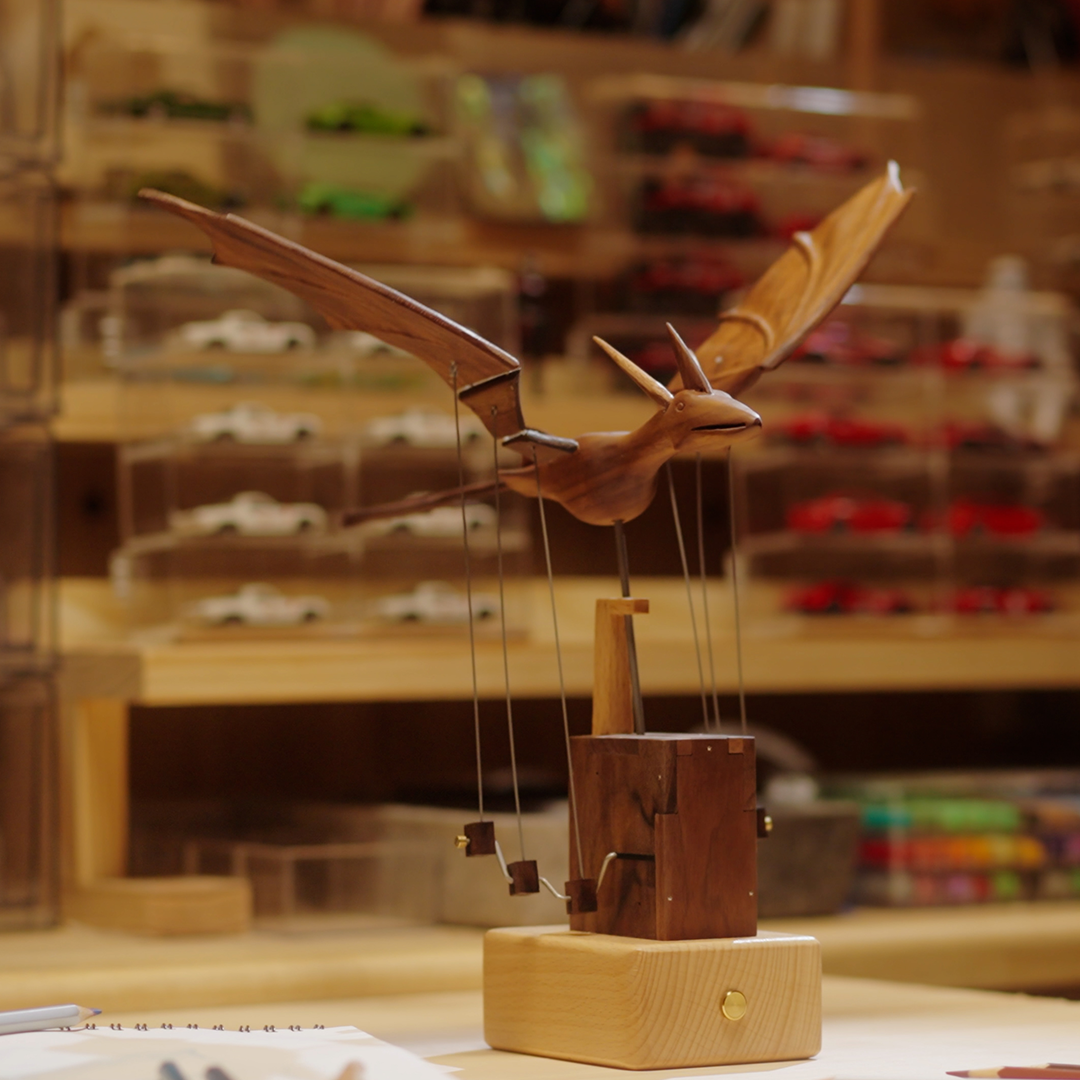 A Handcrafted Kinetic Dragon For Everyday Calm π