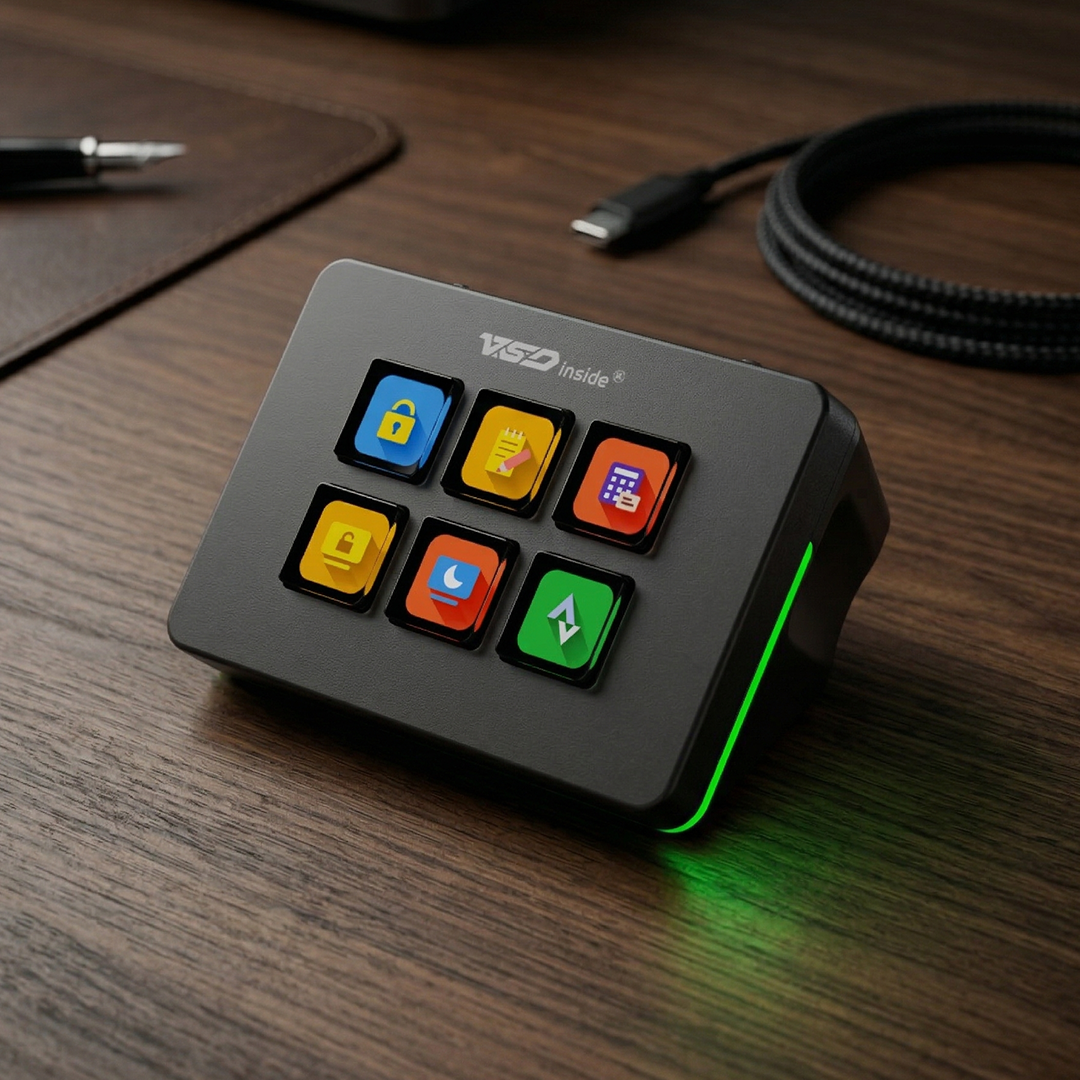 Wireless LCD Keys Control Deck