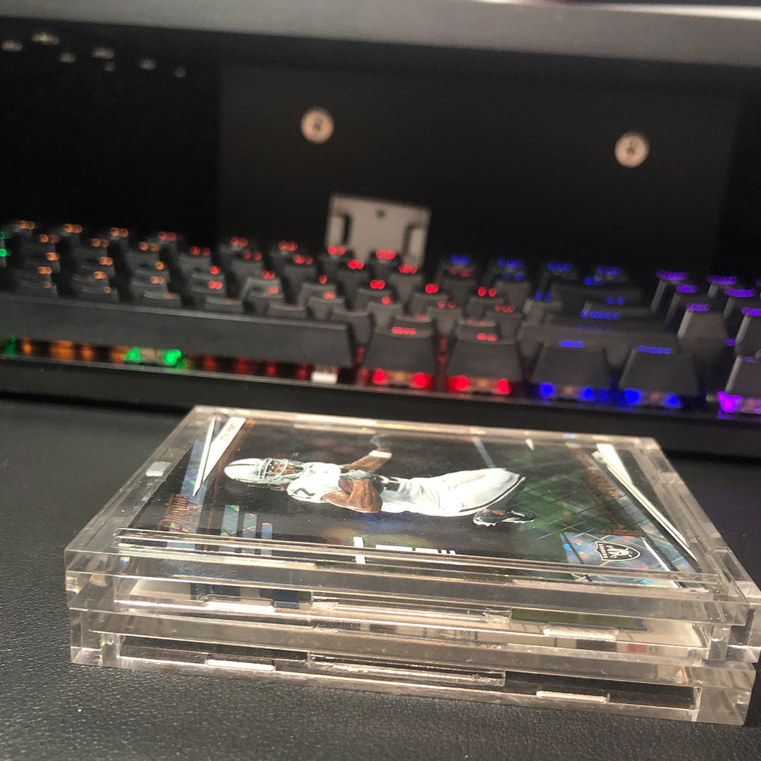 Magnetic Card Display That Grows With Your Collection