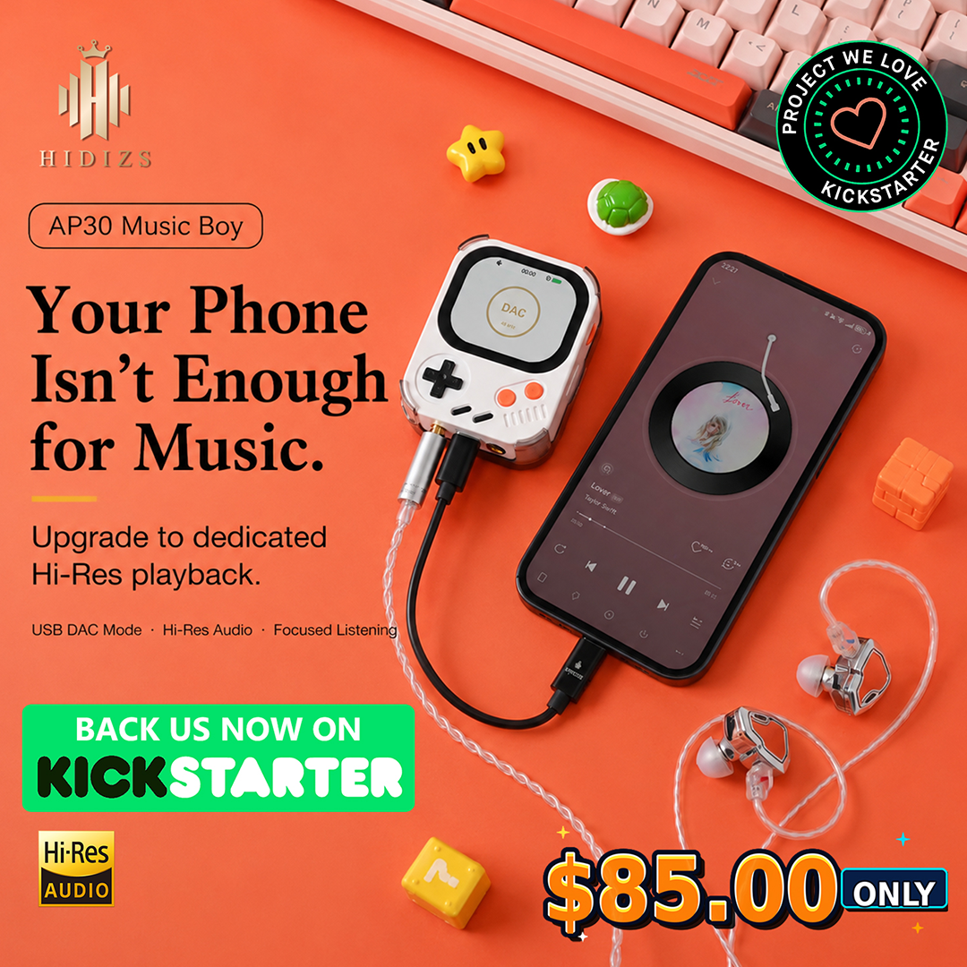 The Game Boy-Inspired Hi-Res Music Player