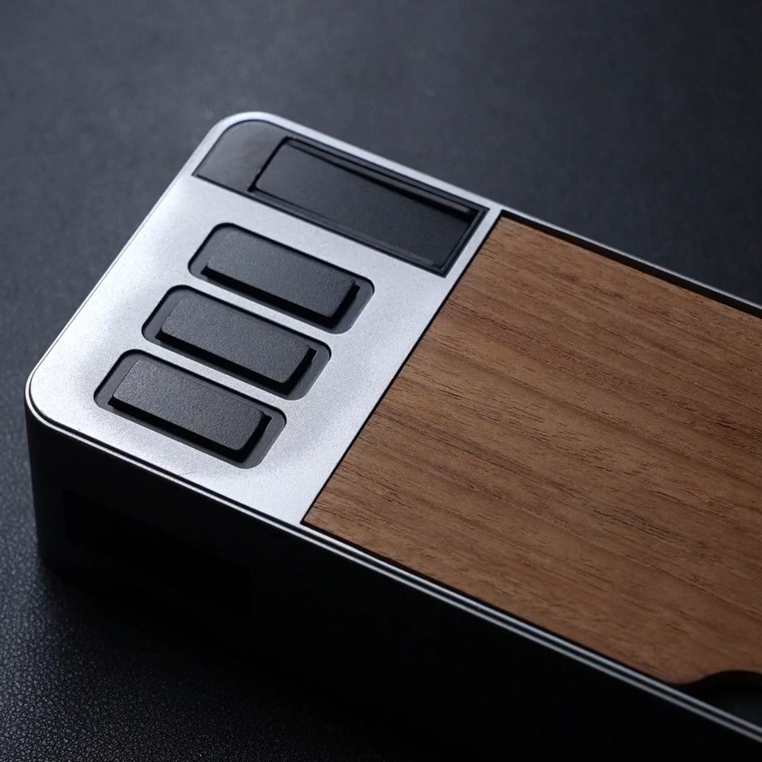 CNC Aluminum Pen Case With Phone Stand