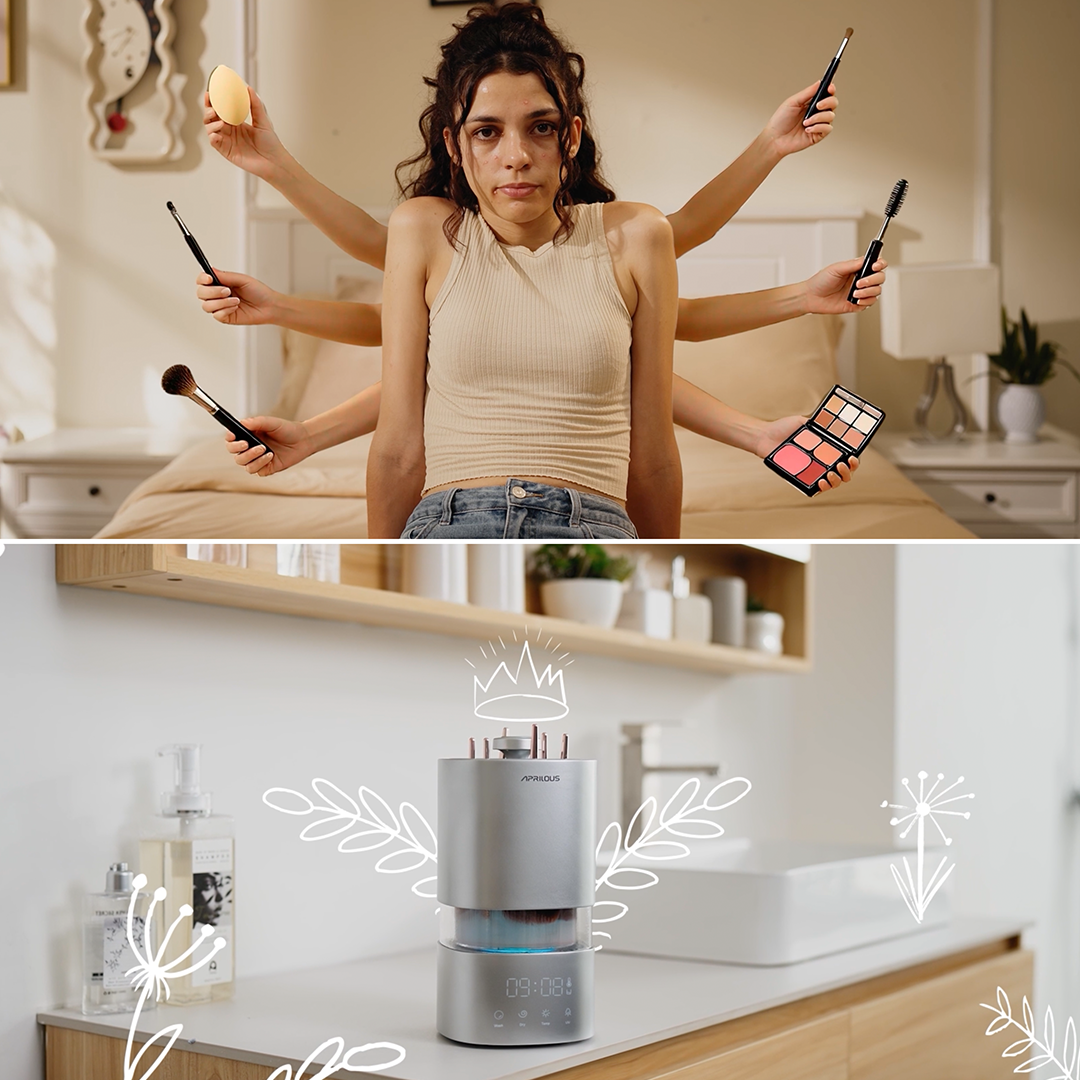 The 3-in-1 Brush Spa With UV Refresh