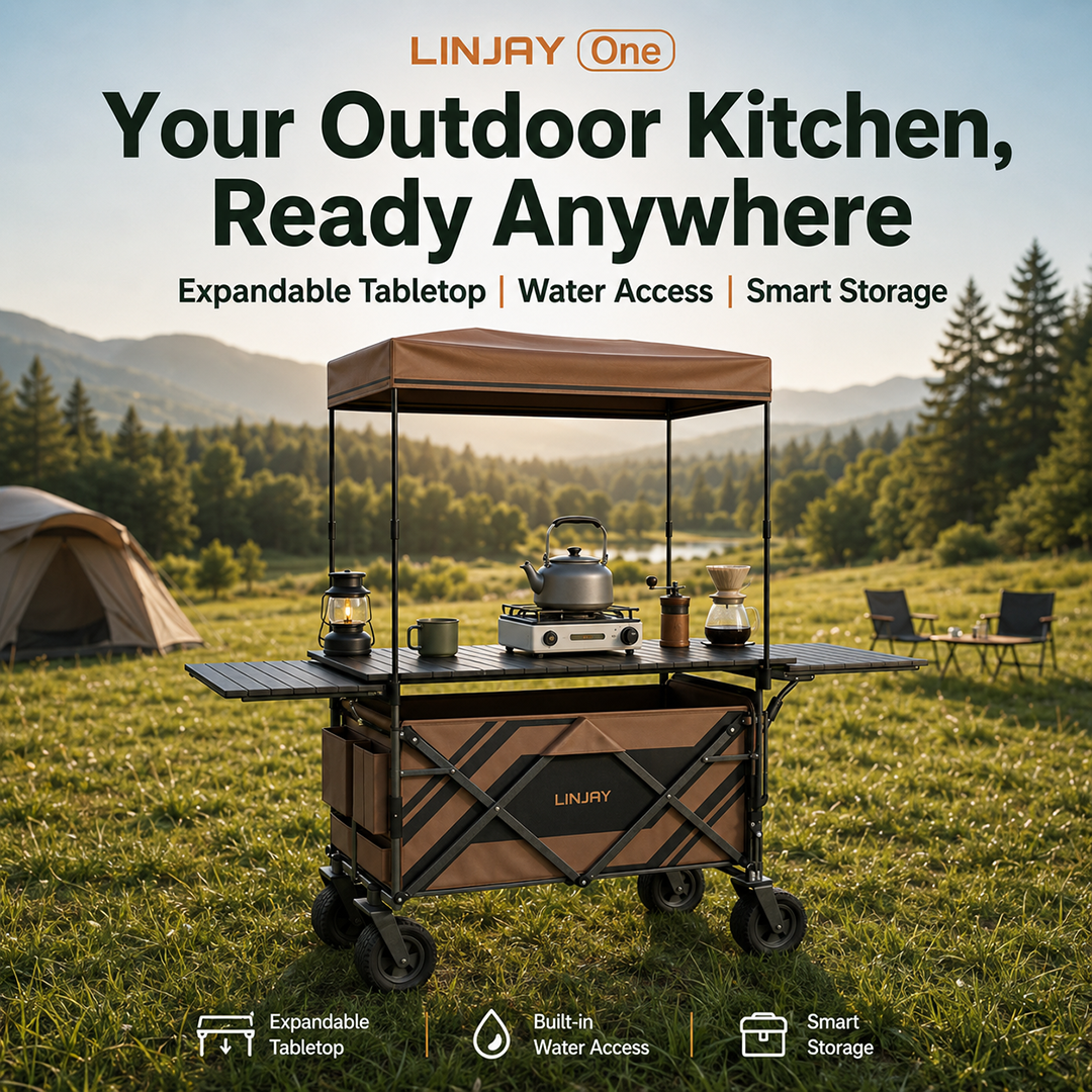 Adjustable Outdoor Setup Wagon