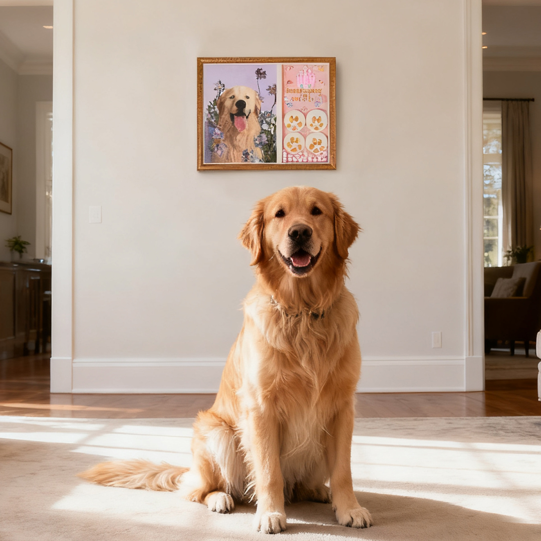 Craft Pet Memories With Paint & Pawprints