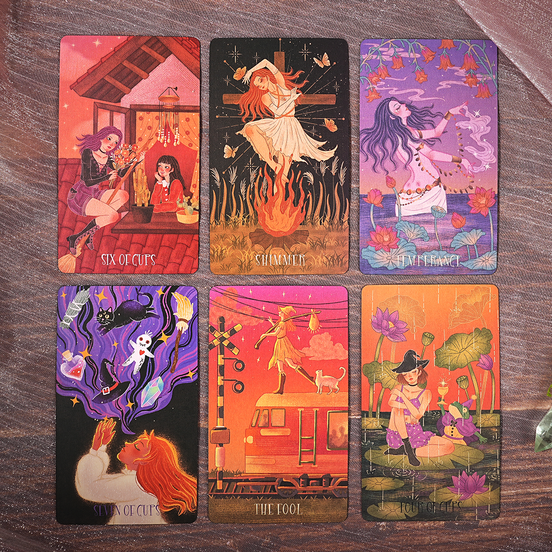 Flaming Magic Tarot For Modern Witches