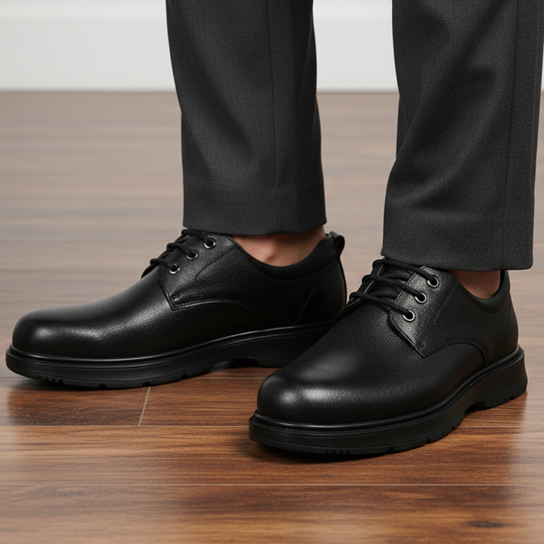 Leather Shoes With Active Airflow