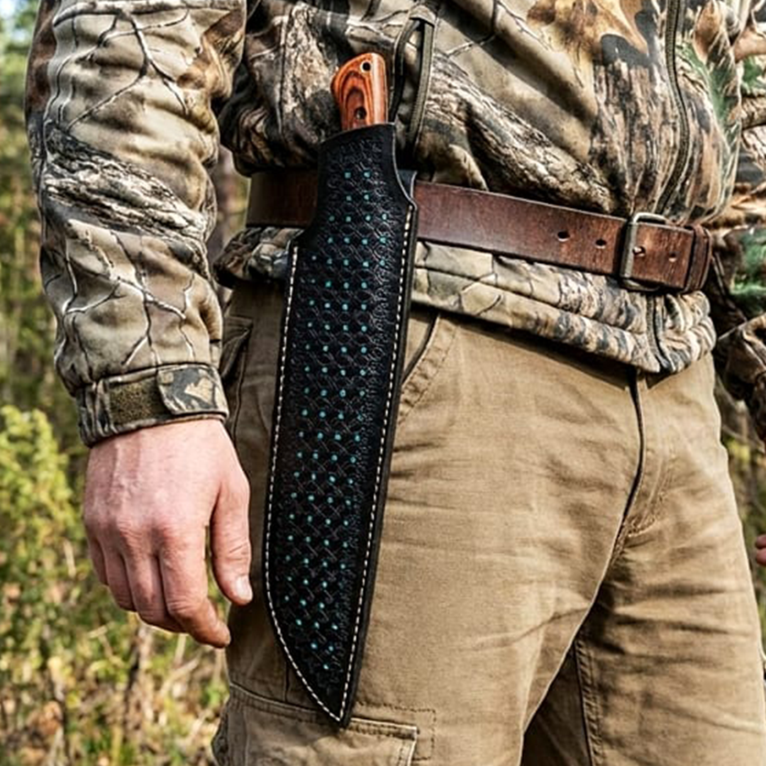 Hand-Forged 300-Layer Tanto Set