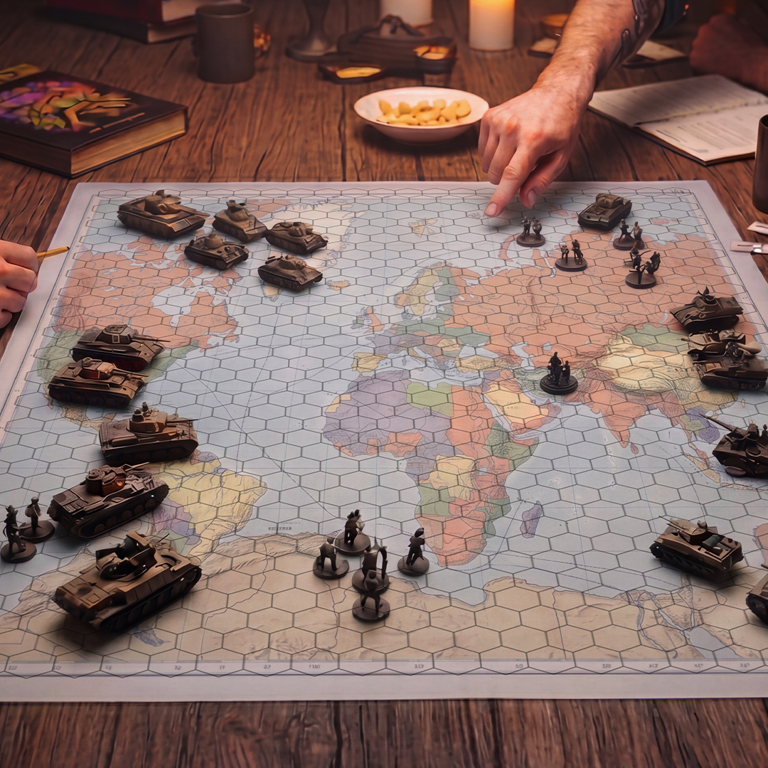 The Hex Battle Mat That Traces Maps Fast