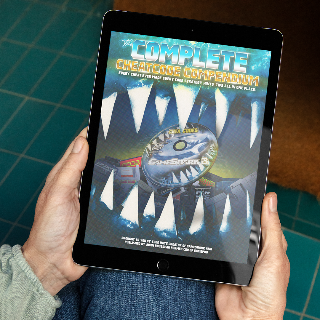 GameShark Codes Book + 500 In Vault