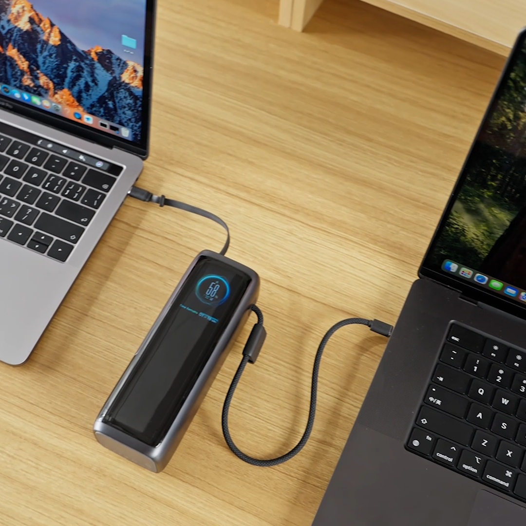 240W Dual Display Power Bank, 25,000mAh