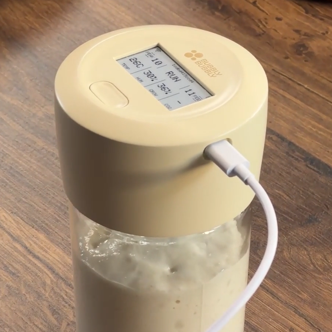 The Smart Fermentation Jar For Sourdough