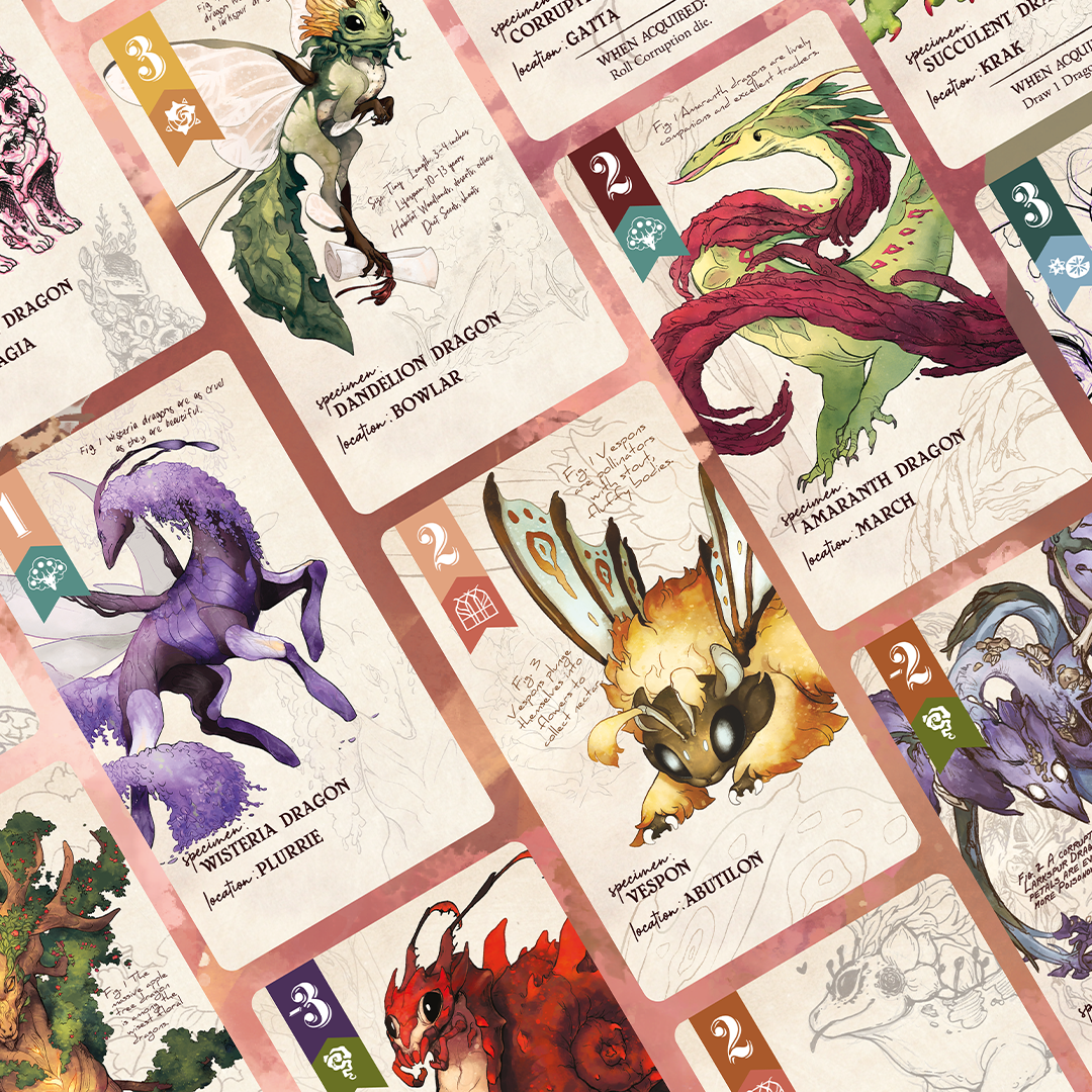 A World Of Floral Dragons Awaits