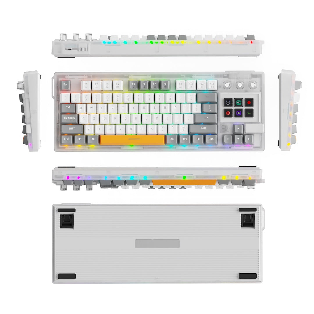 Wireless Mech Keyboard With LCD Keys