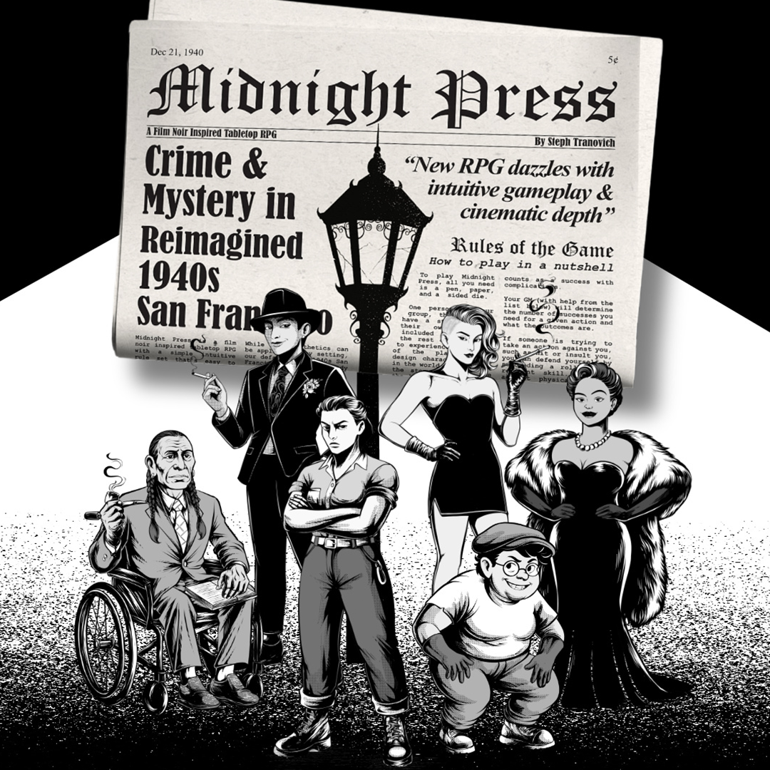 The Ultimate Detective Noir TTRPG