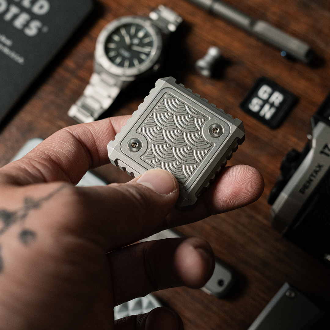 Craft Pocket Art with Titanium Tiles