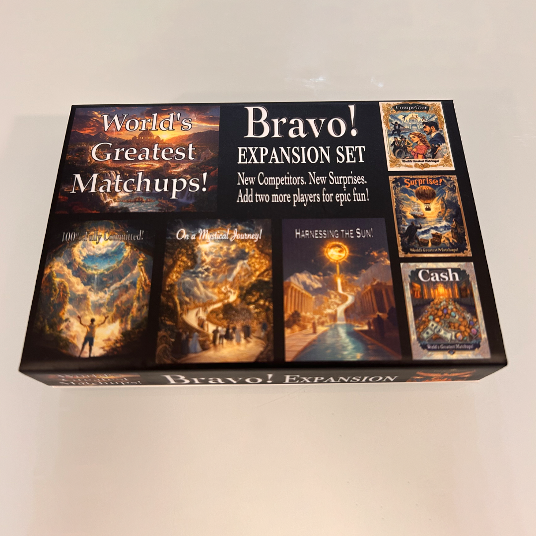 The party game of bold bets, pop culture, and imagination.