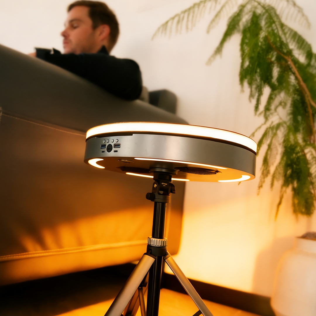 Modular Outdoor Table With Power