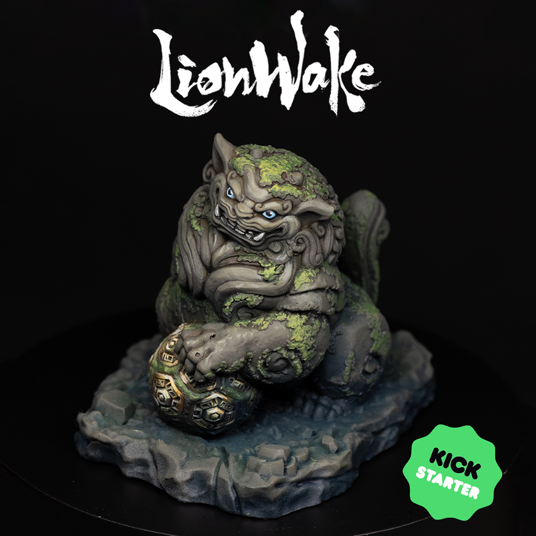 A Lion Dance-Inspired Strategy Board Game