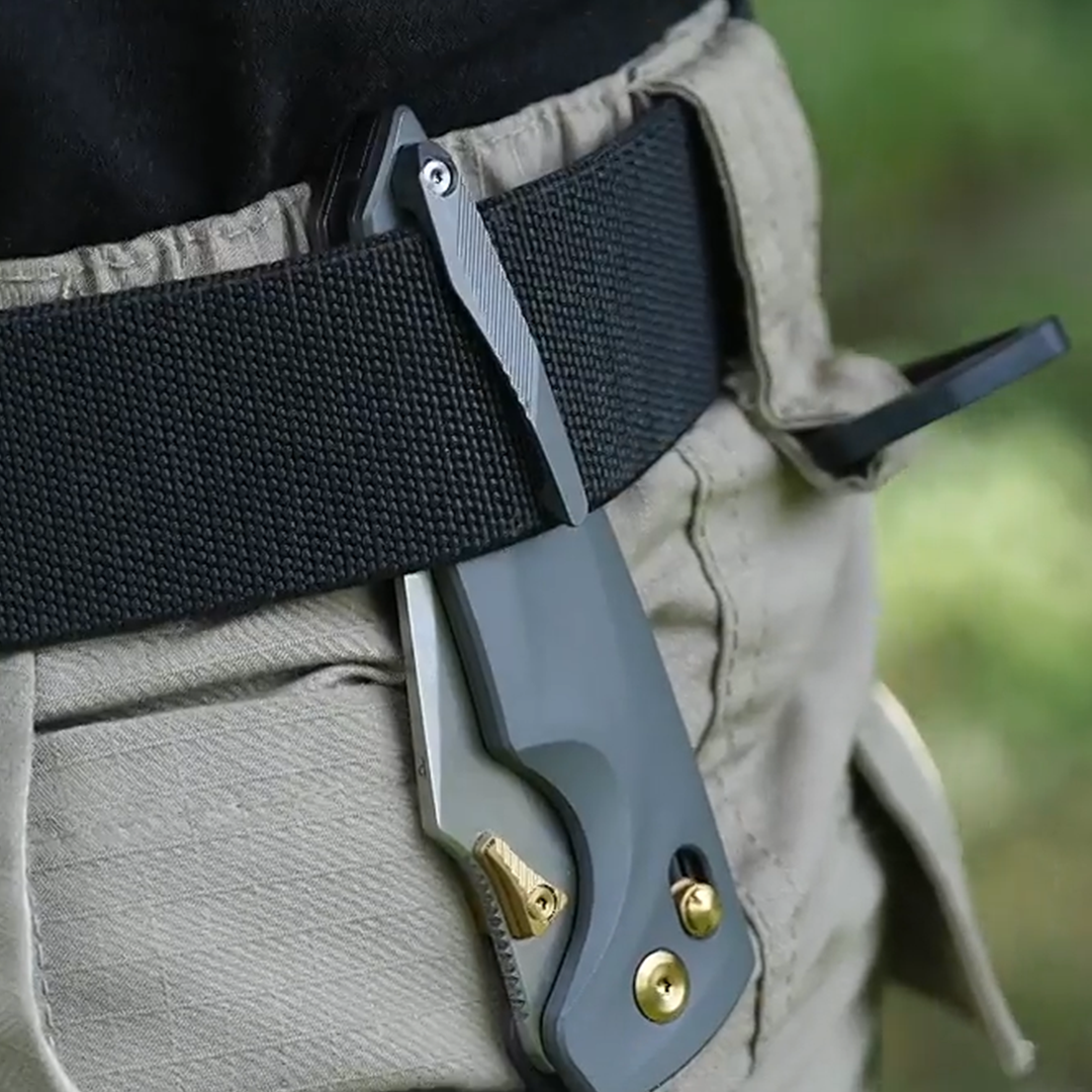 Titanium And G-10 EDC Cutting Tool
