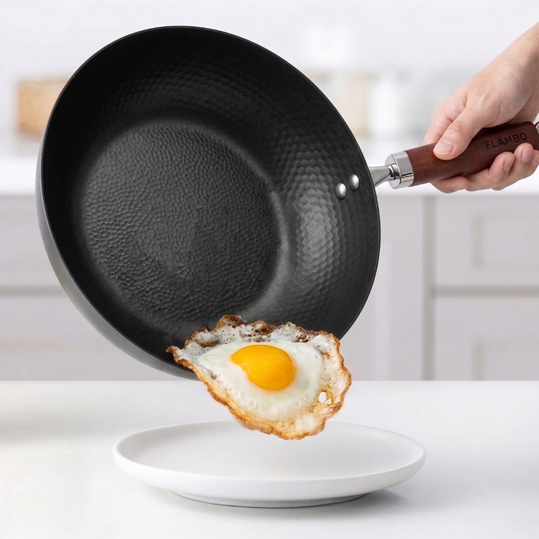 Coating-Free Nonstick Pan