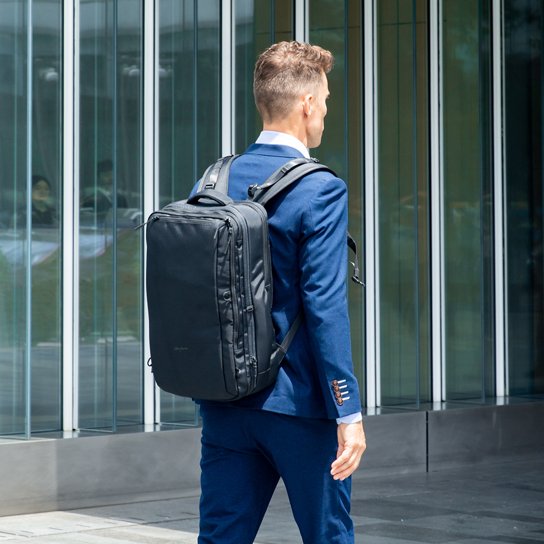 The Backpack That Triples Capacity