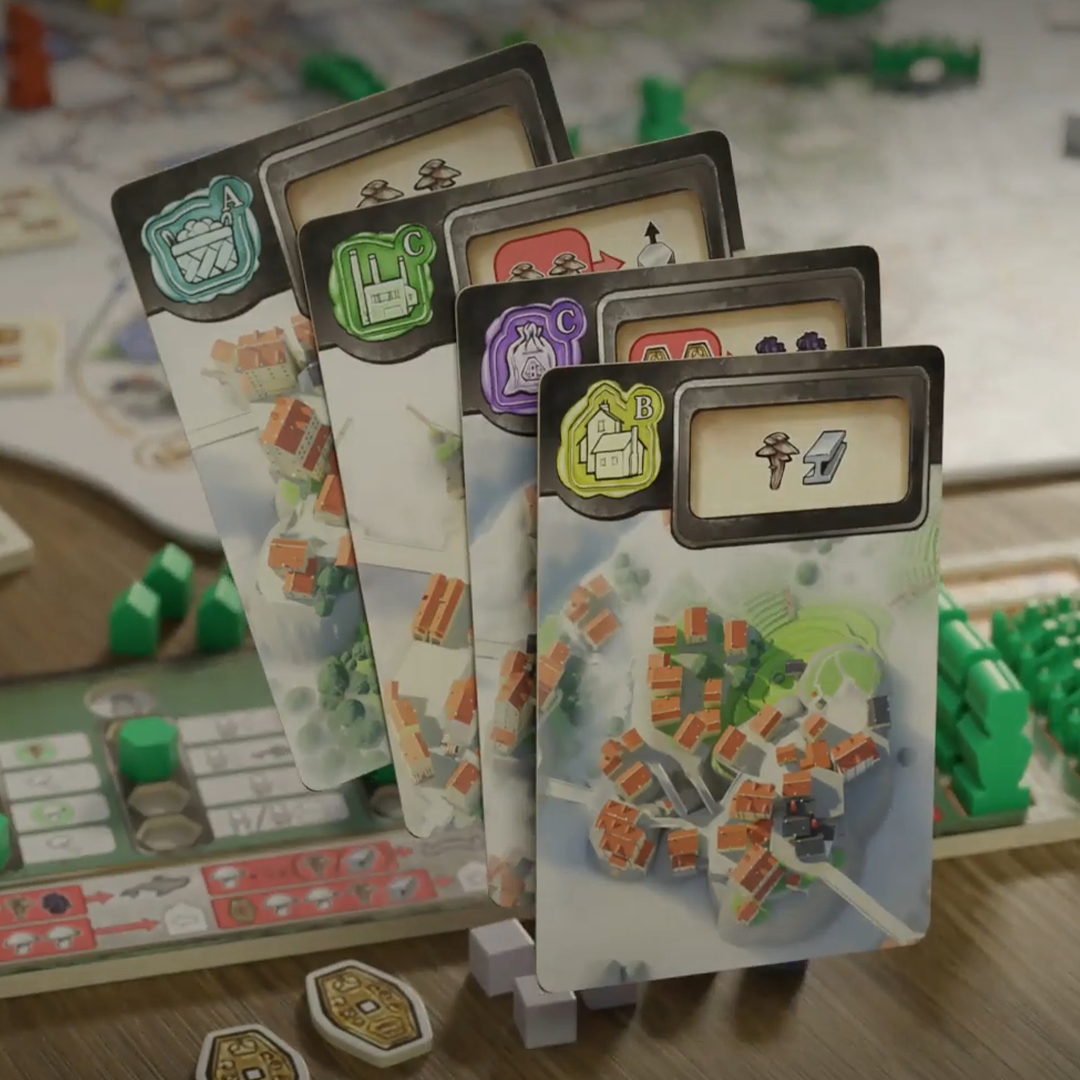 1-4 Player City-Building Strategy Game