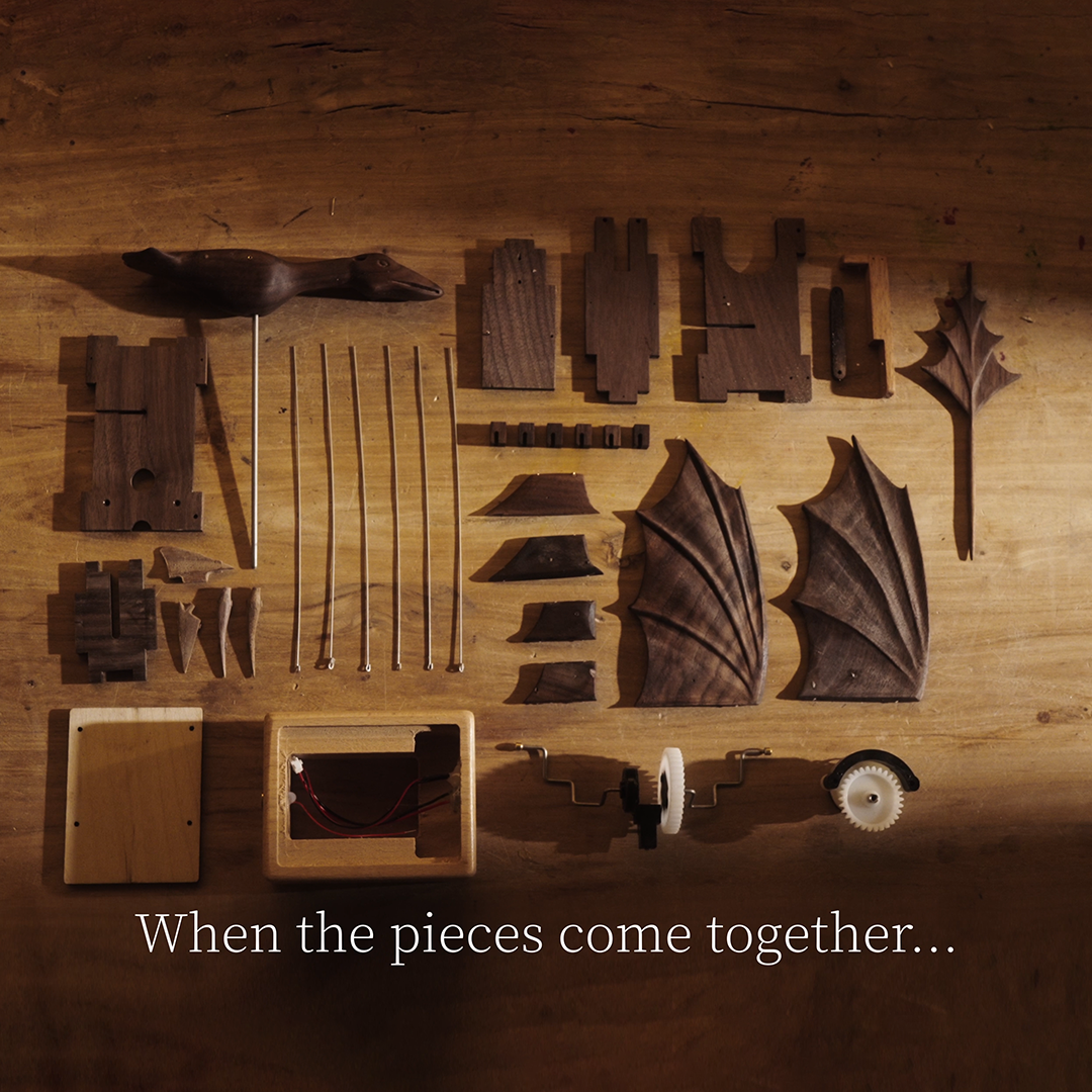 A Handcrafted Kinetic Dragon For Everyday Calm π