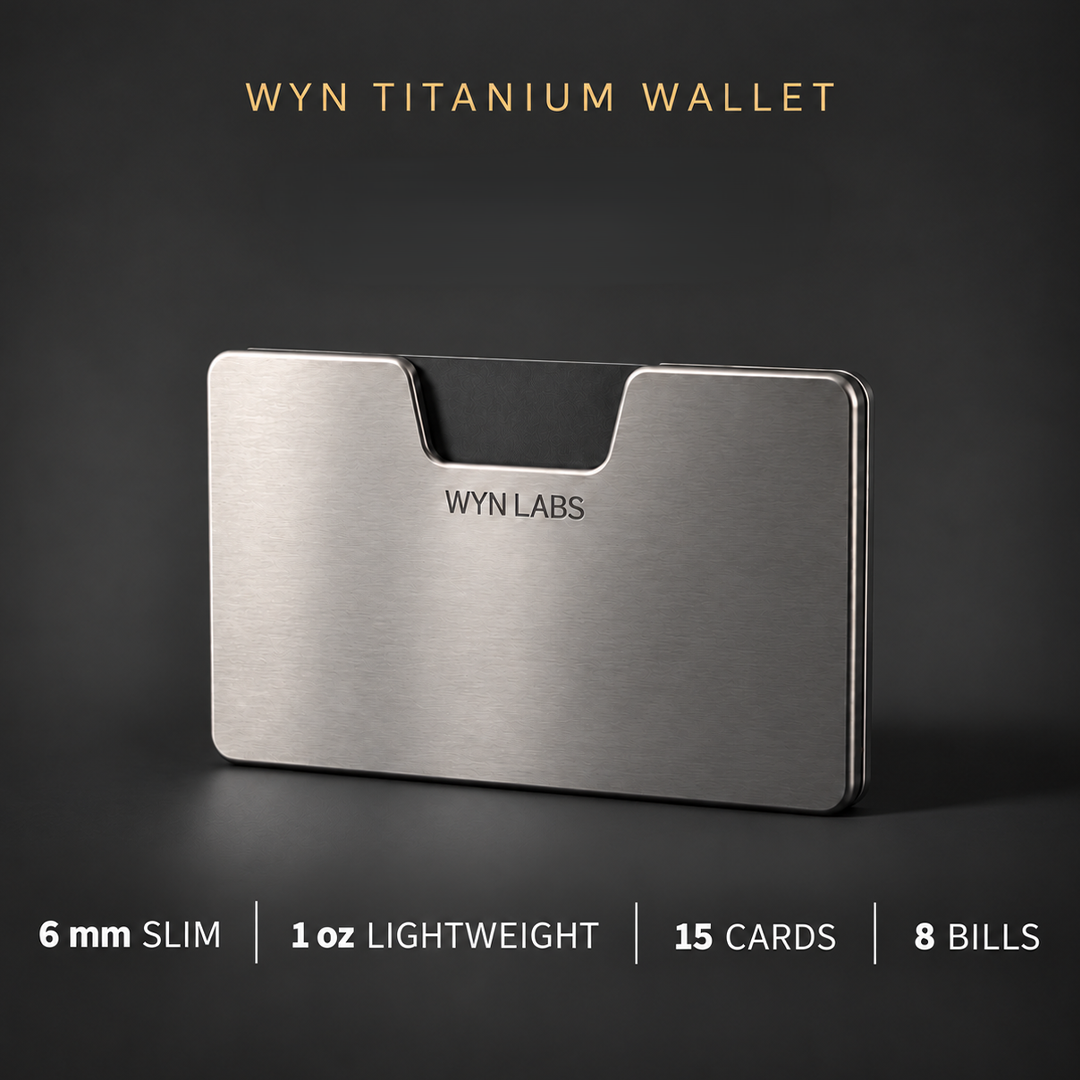The Easy-Access Titanium Wallet