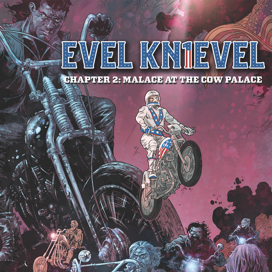 Evel Knievel Leaps Into Comic Book Action
