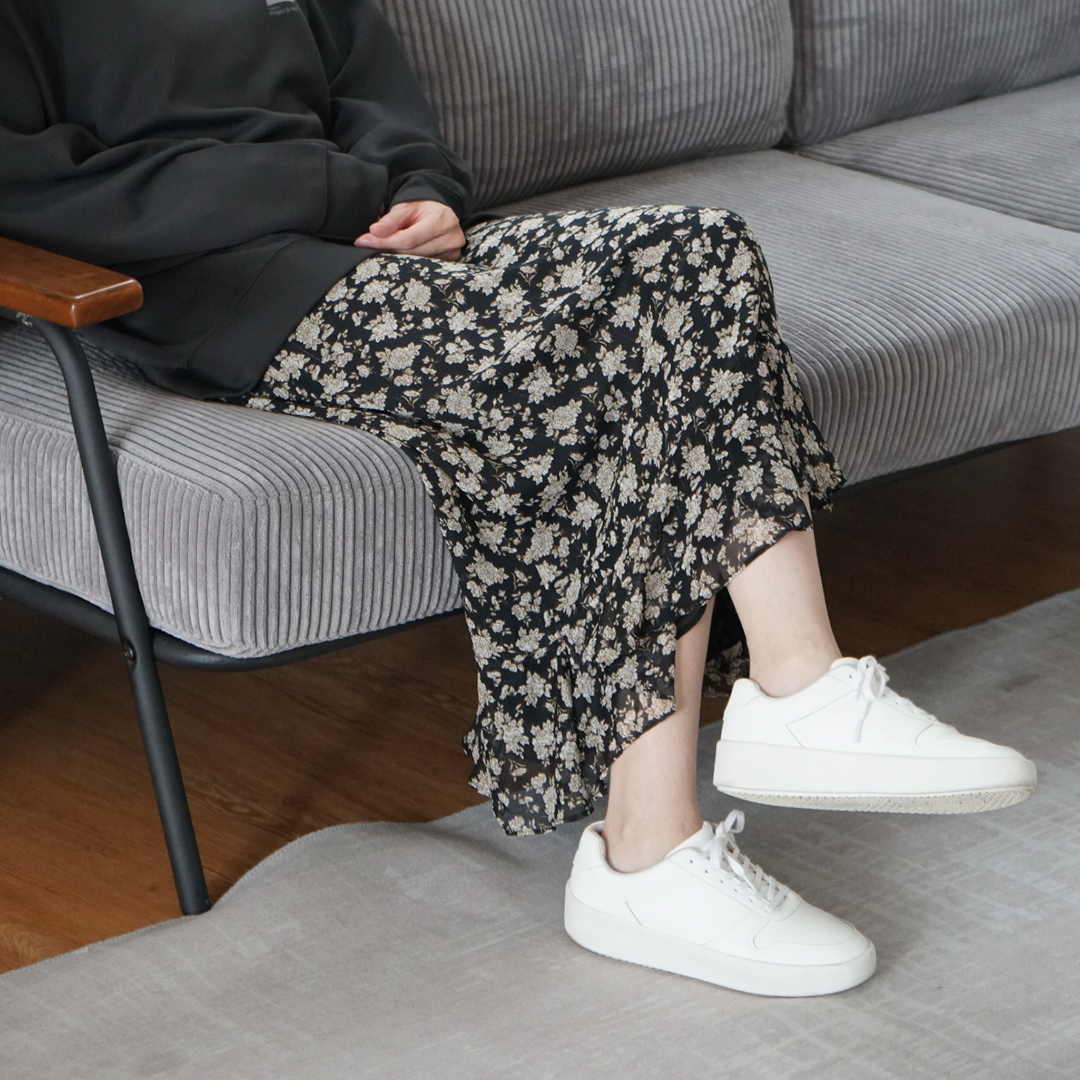 Classic White Sneaker Engineered To Stay White