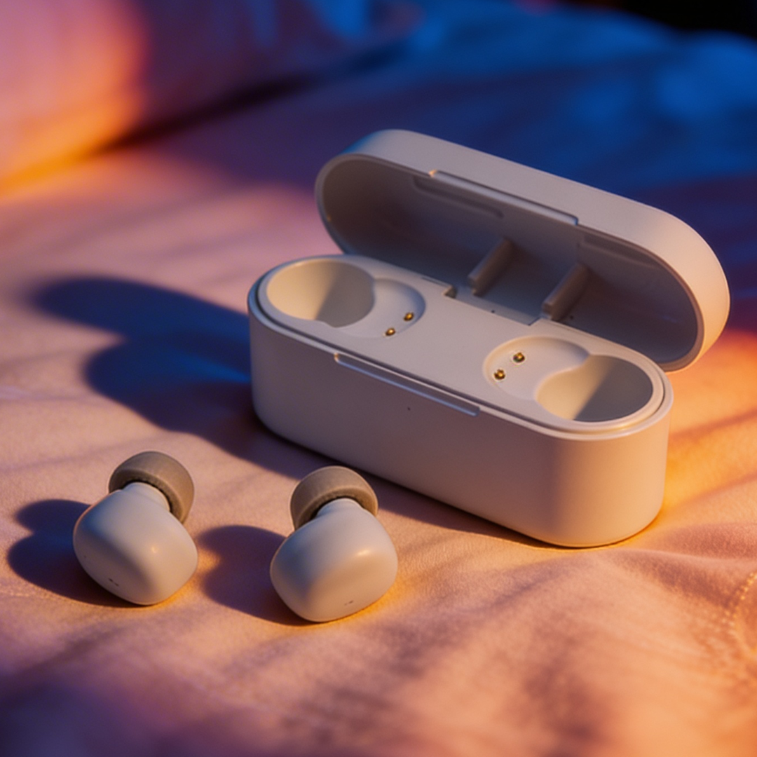 Stand-Alone Earplugs With Binaural Beats
