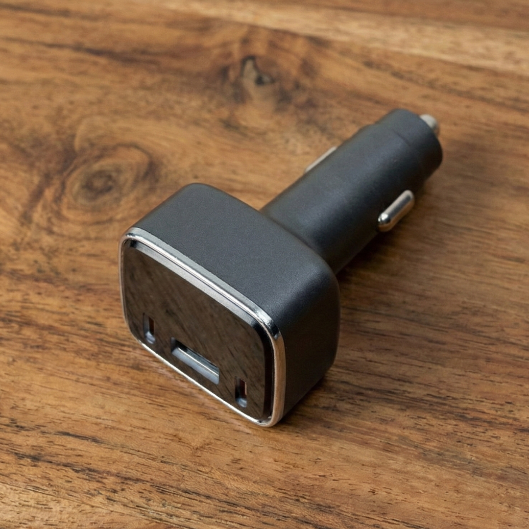 Car Charger With Dual-System Tracking