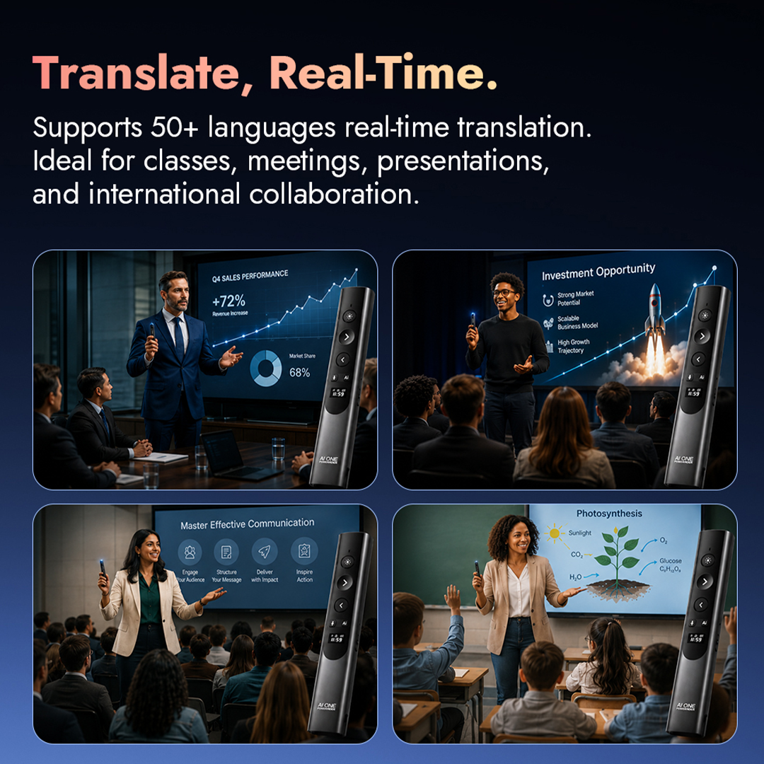 AI-Powered Presentation Remote