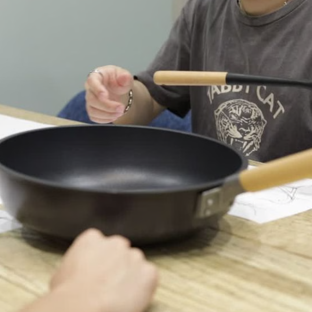 Cast Aluminium Pan For Wok-Level Heat