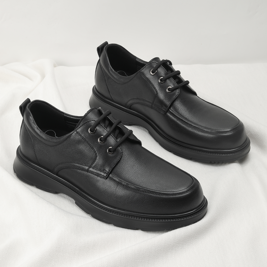 Leather Shoes With Active Airflow