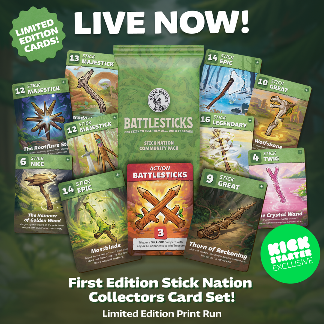 Rate My Stick - The Card Game 🌲